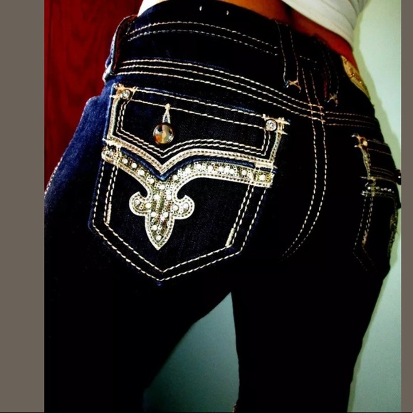 rock revival jean shorts